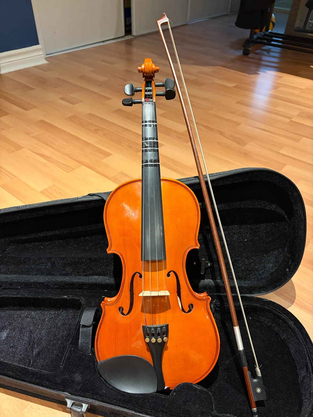 Stentor Student Standard 4/4 Full Size Violin – Bow & Cas
