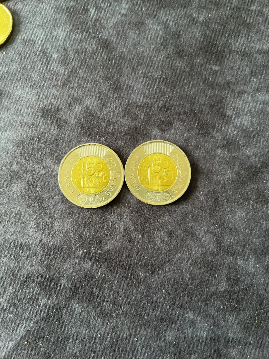Canada 50 Years Loonie Coins - photo 2