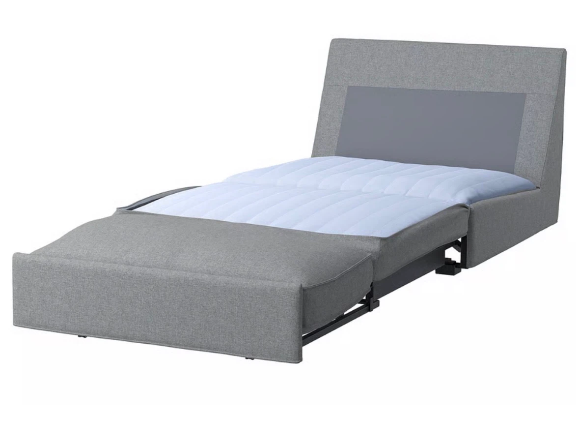 IKEA KIVIK 1-seat sleeper sofa, Tibbleby beige/gray - photo 2