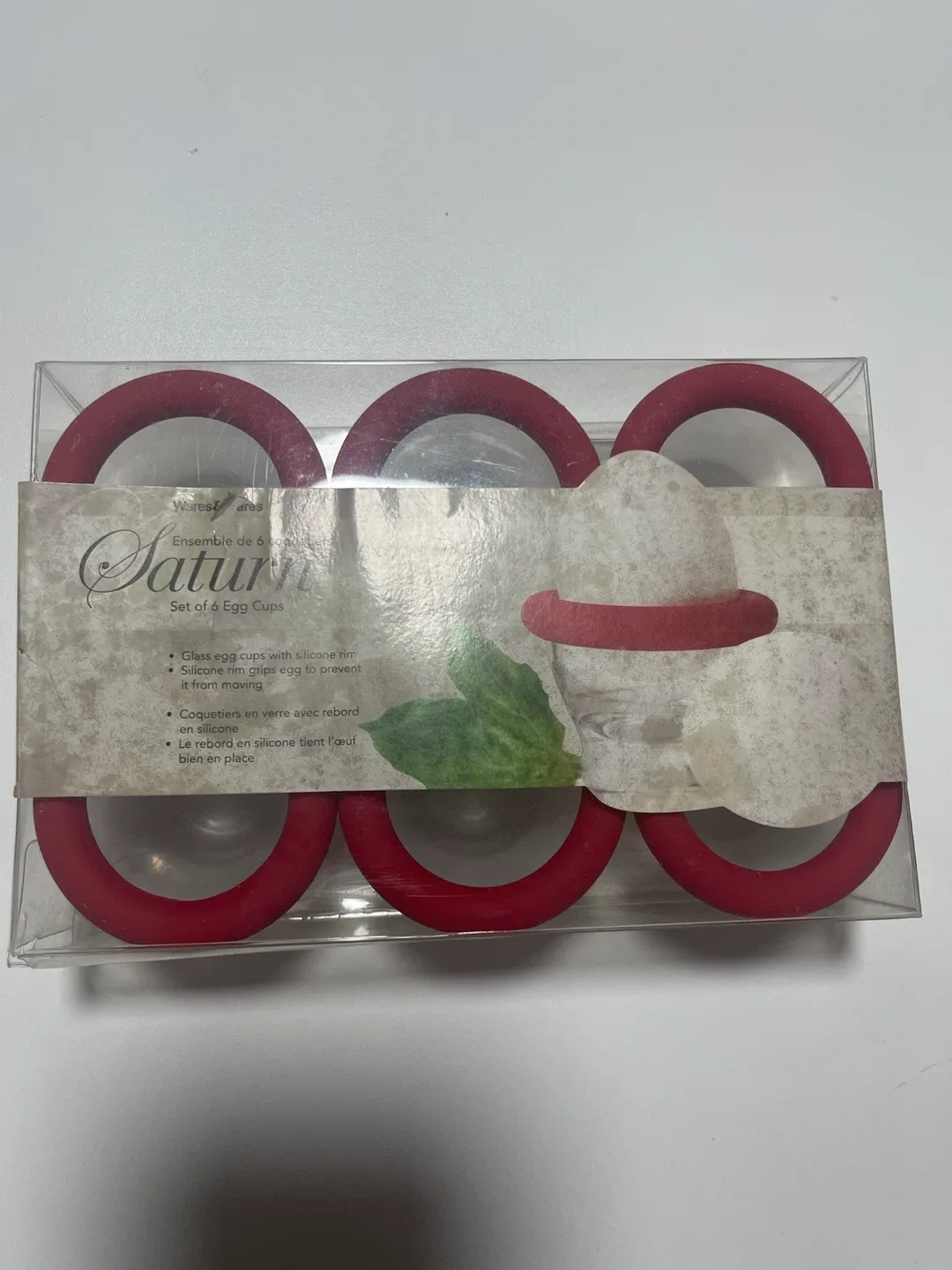 Set of 6 Saturn Egg Cups