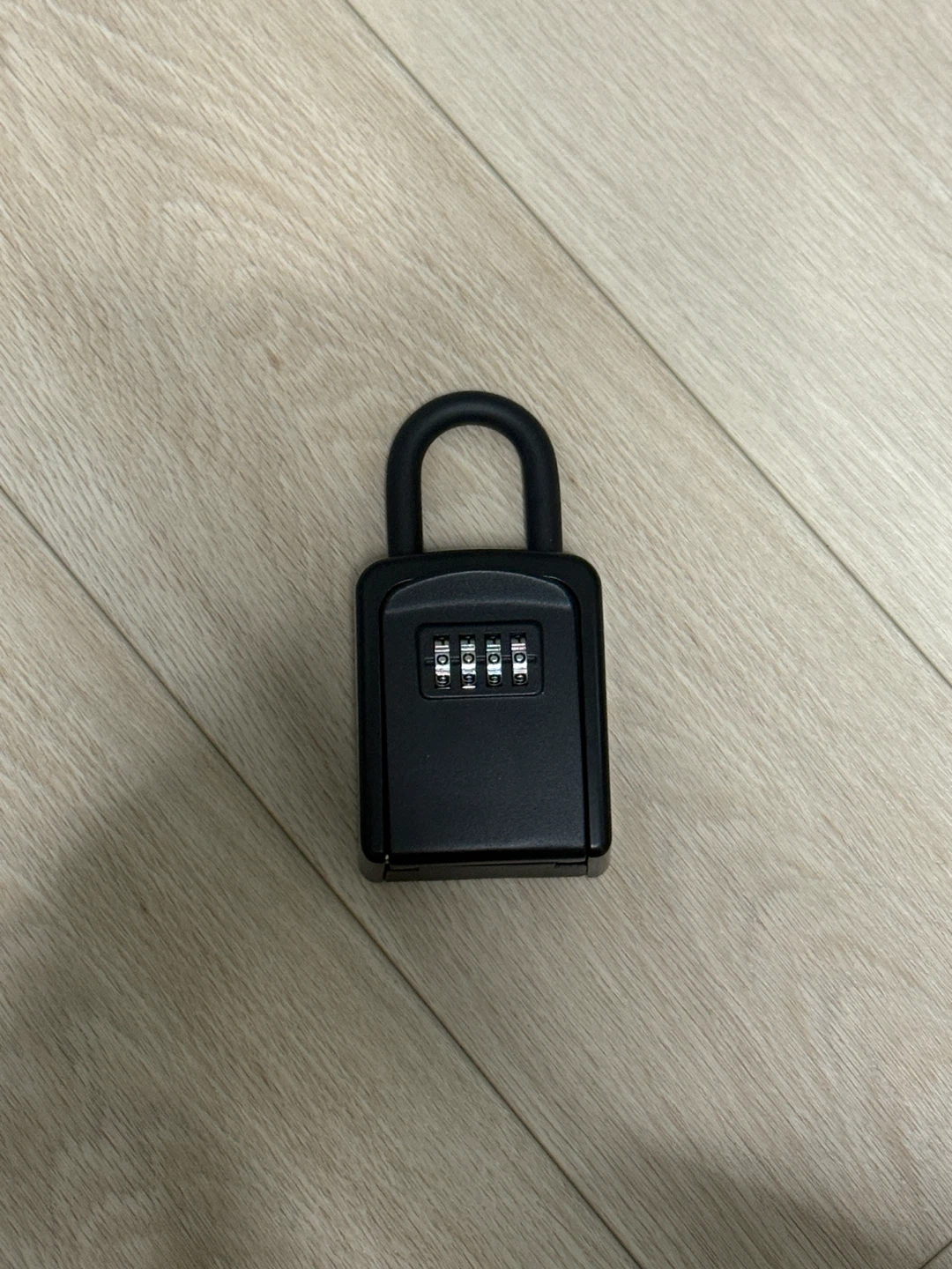 Black Combination Lock Box