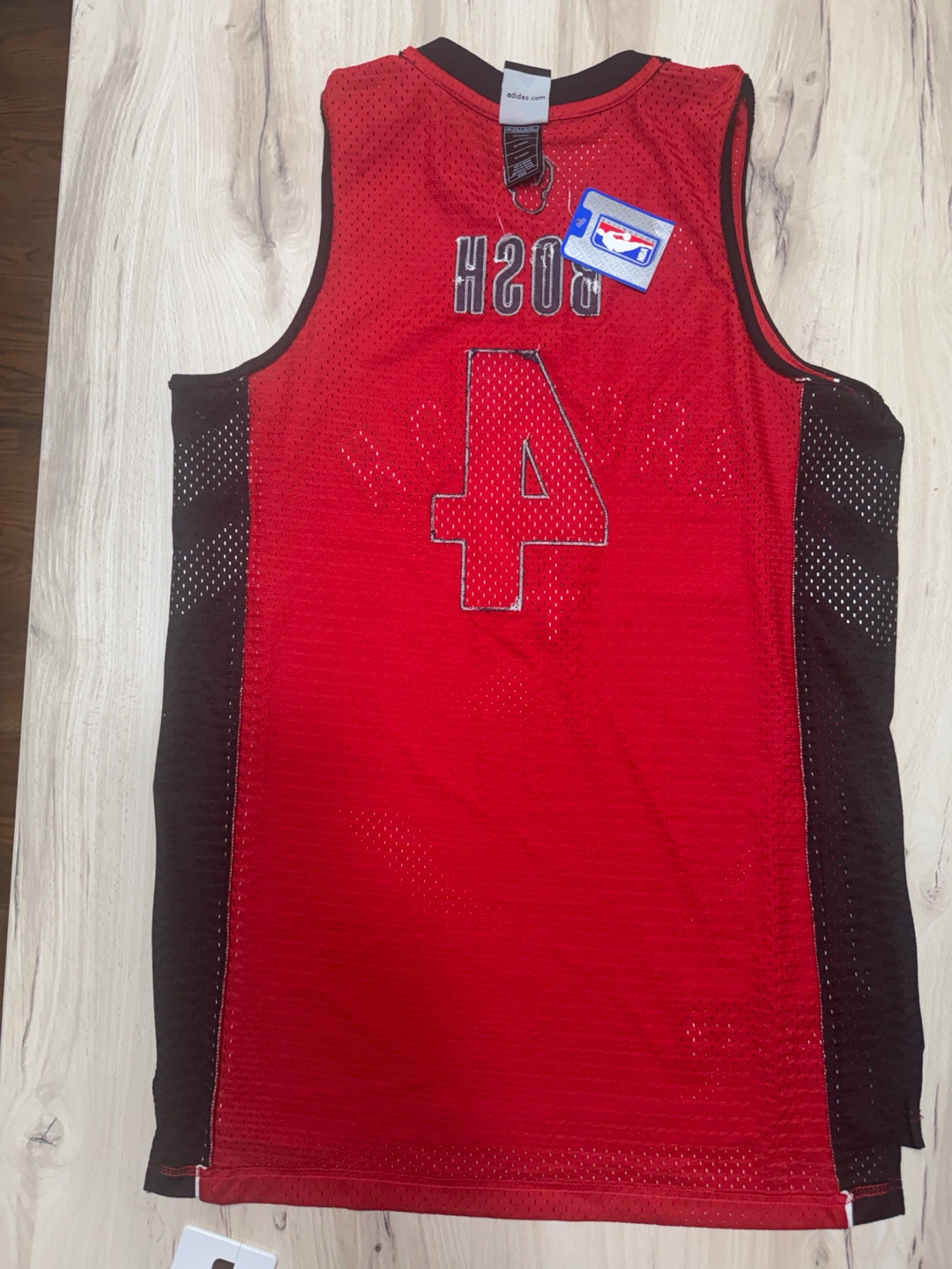 Adidas Toronto Raptors Chris Bosh #4 Jersey - photo 5