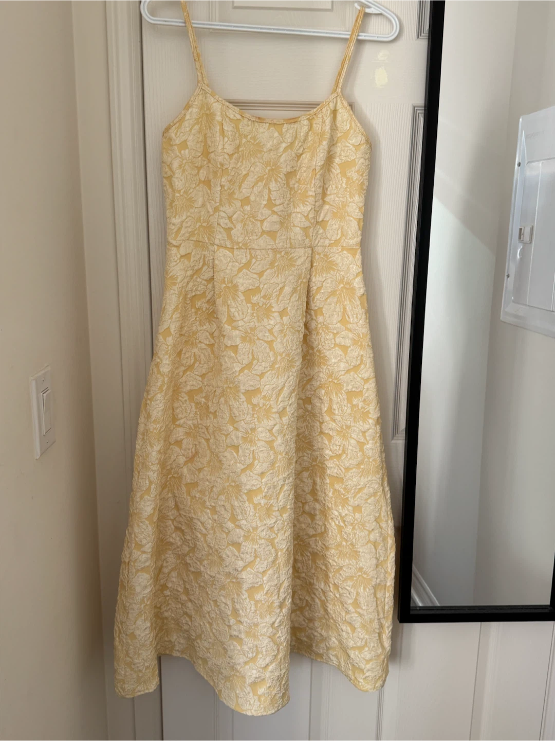 Yellow Floral Sundress