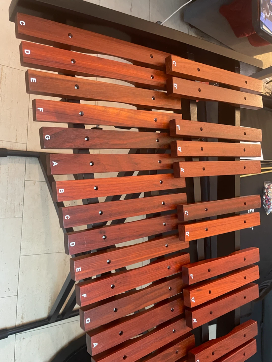 Brand NEW 37 Note Wooden Glockenspiel. -With Stand & Carry bag. - photo 3
