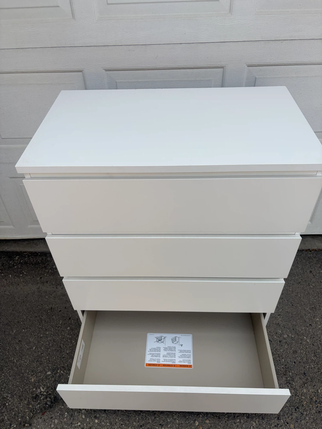 IKEA MALM dresser with 4 drawers - photo 5