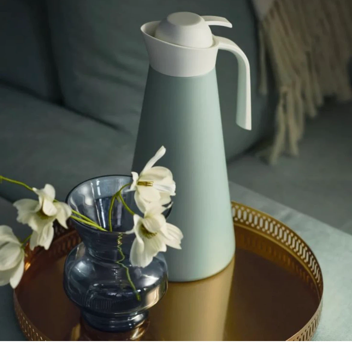Light Blue Thermal Carafe