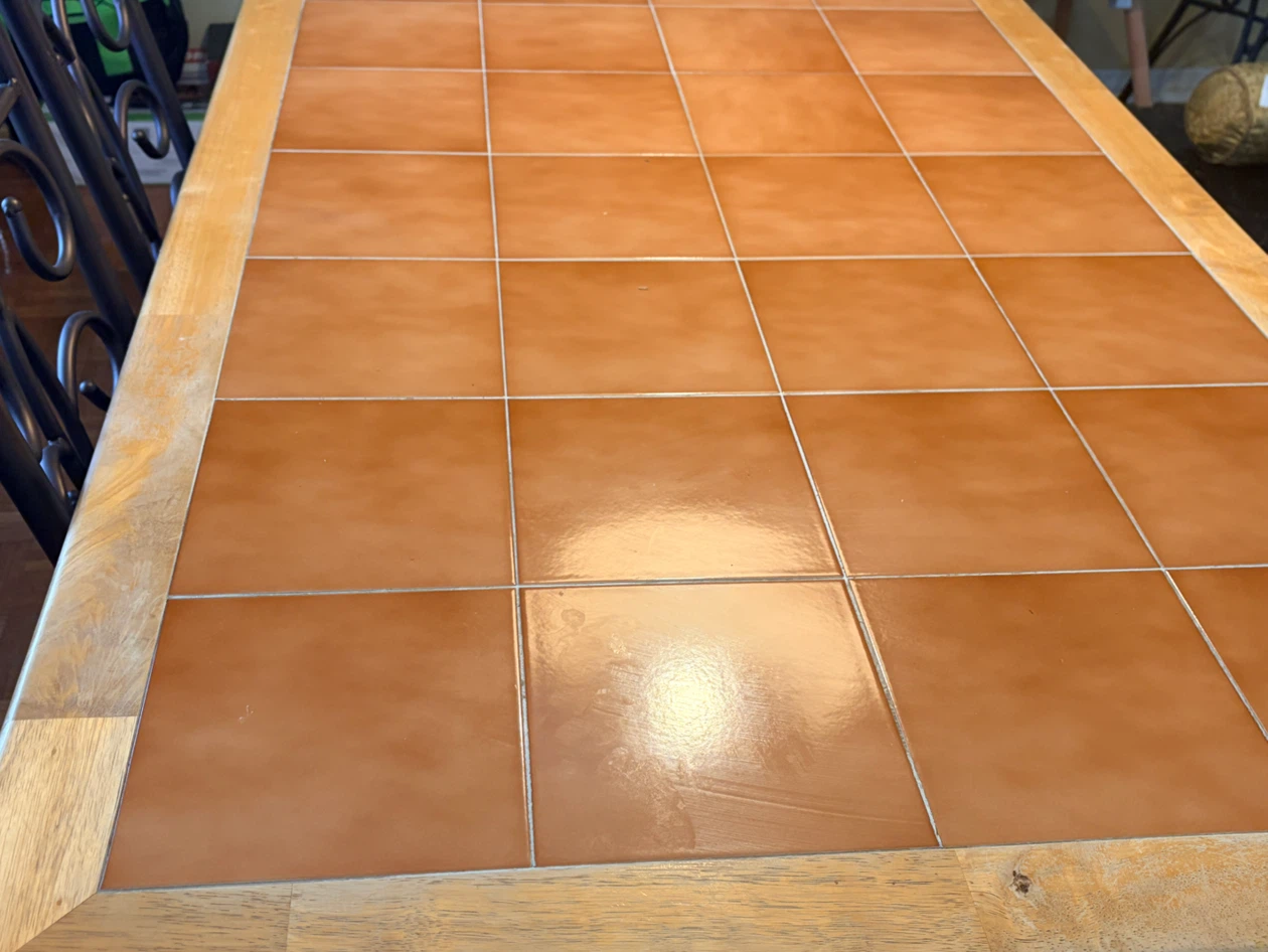 Tile-top Dining Table - photo 2