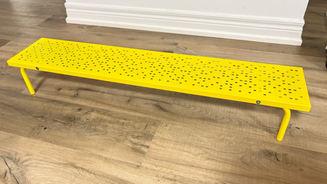 Ikea Yellow Metal Monitor Stand