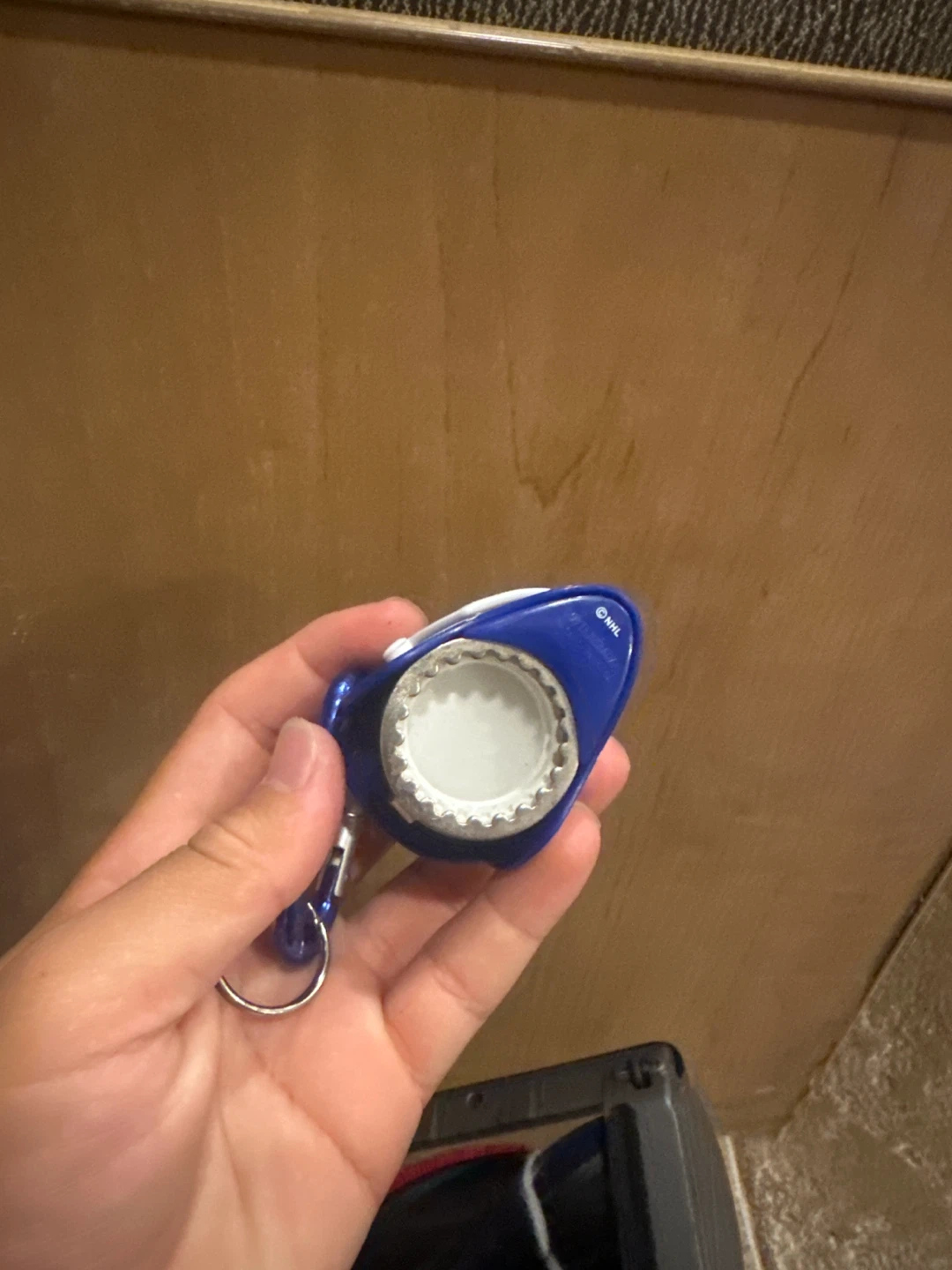 Toronto Maple Leafs Hockey Helmet Bottle Opener Keychain - photo 2