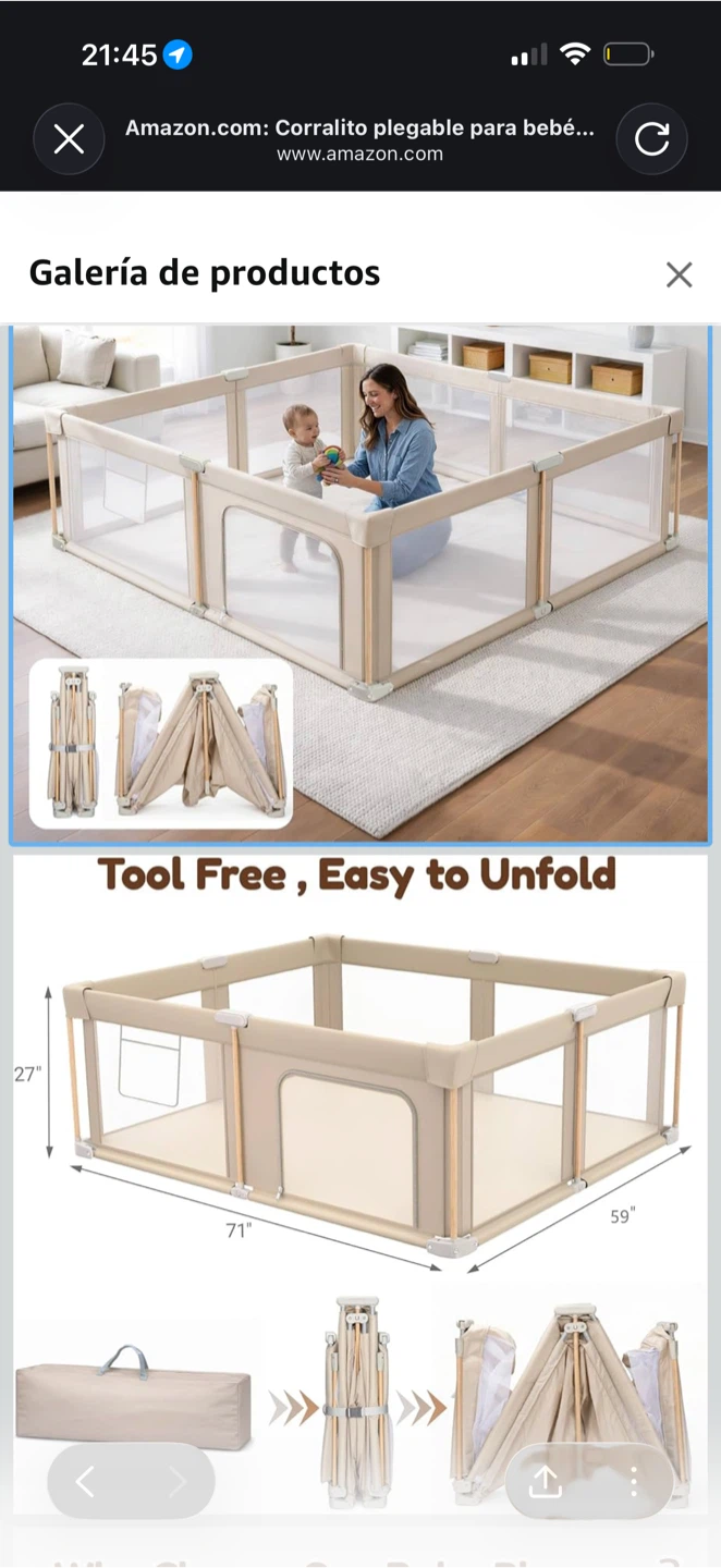 Playpen Baby Playard for Toddlers - photo 2