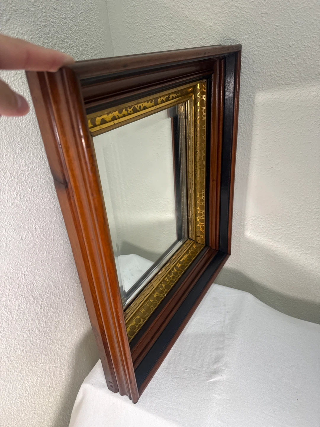 Decorative Wooden Wall Mirror - photo 3
