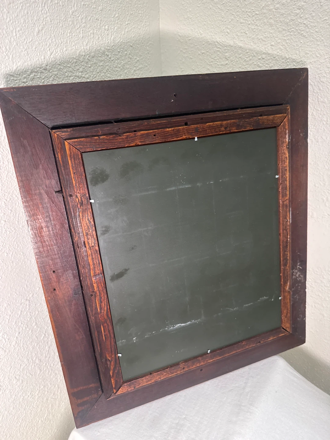 Decorative Wooden Wall Mirror - photo 5