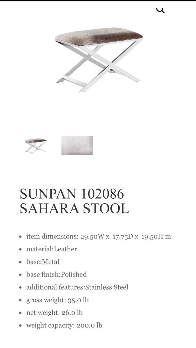 SUNPAN Sahara Stool - photo 3
