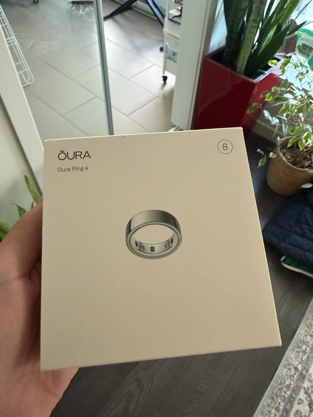 Oura Ring 4 Size 8