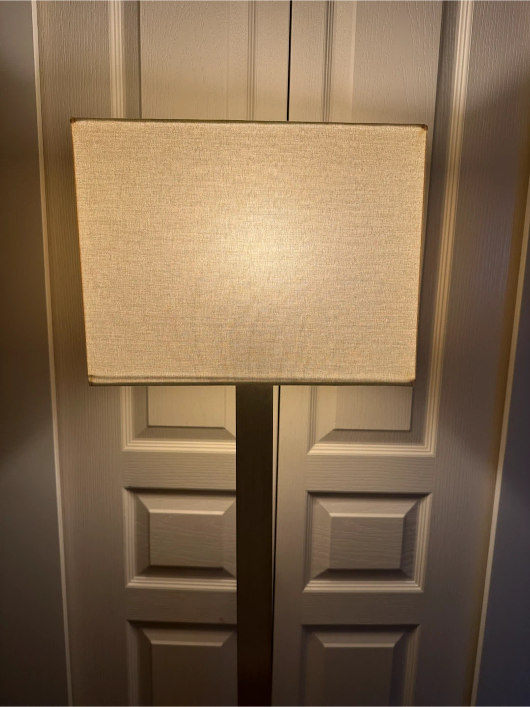 Silver Floor Lamp