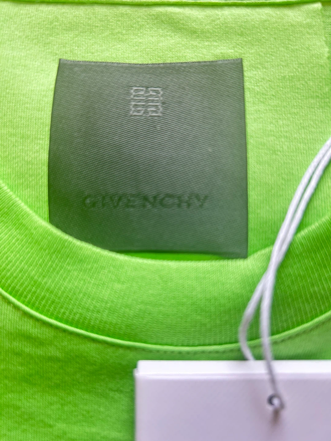 Givenchy Bright Green Cotton T-Shirt - XS - photo 2