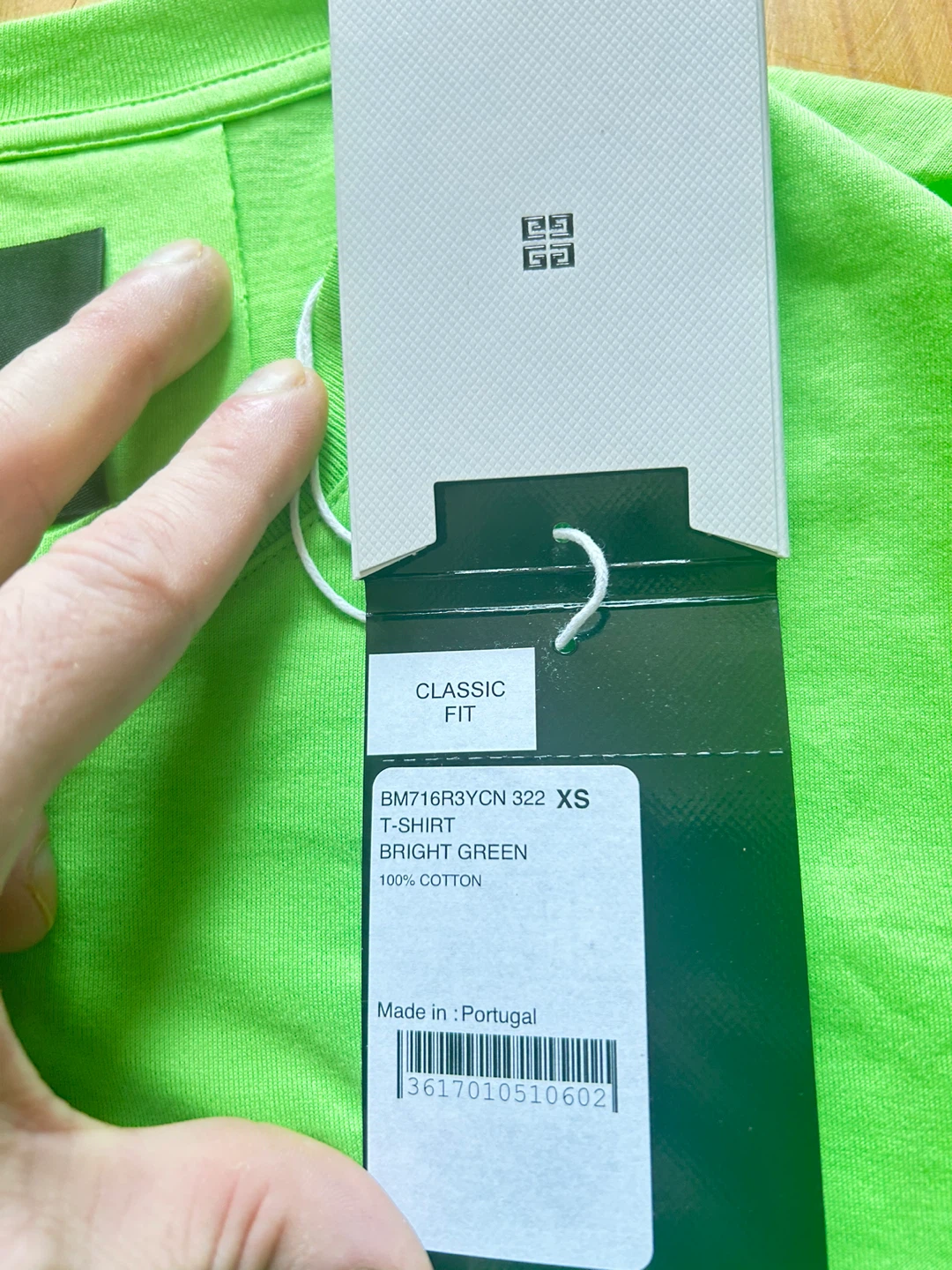 Givenchy Bright Green Cotton T-Shirt - XS - photo 5
