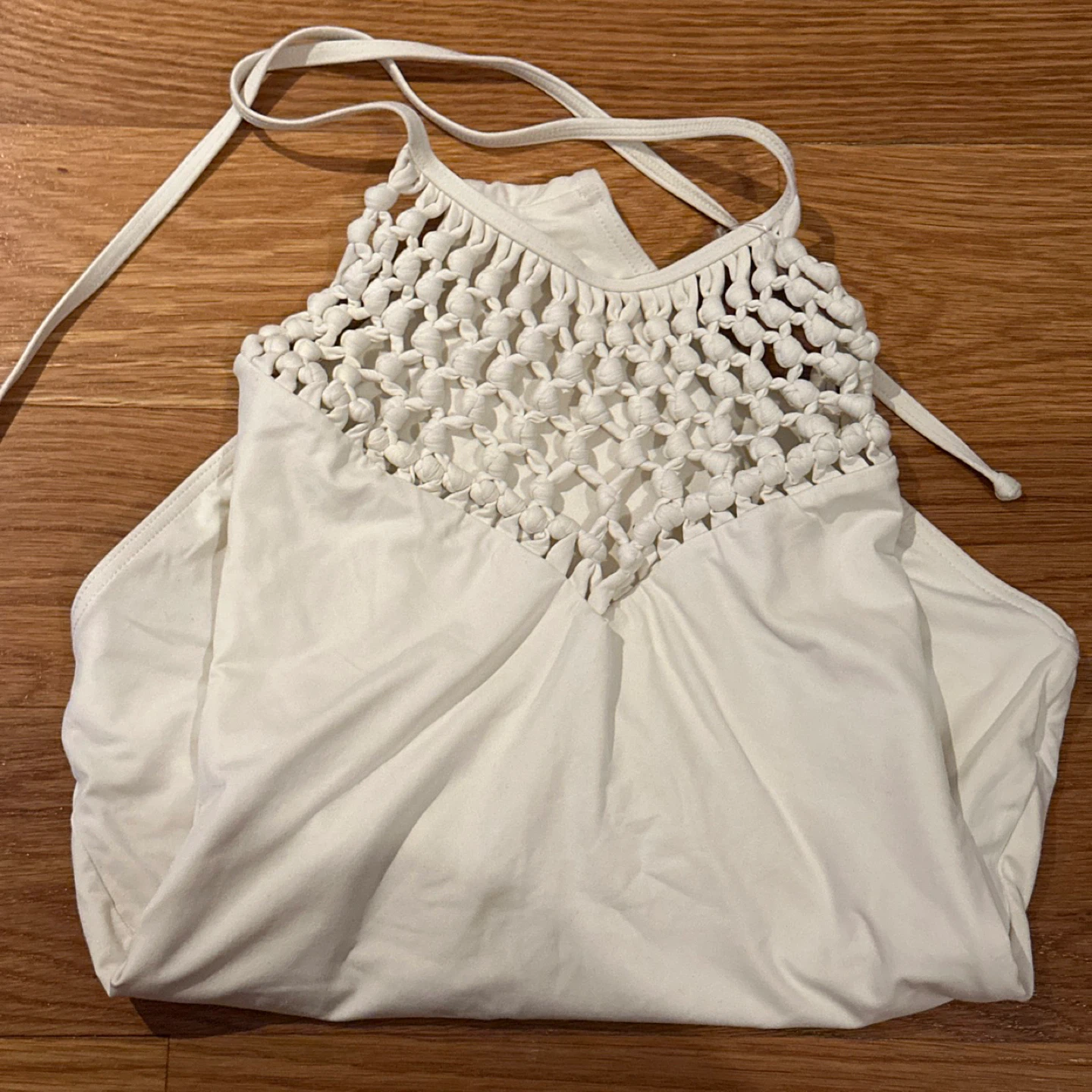 Billabong One Piece Boho Swimsuit - White - Size S - photo 2