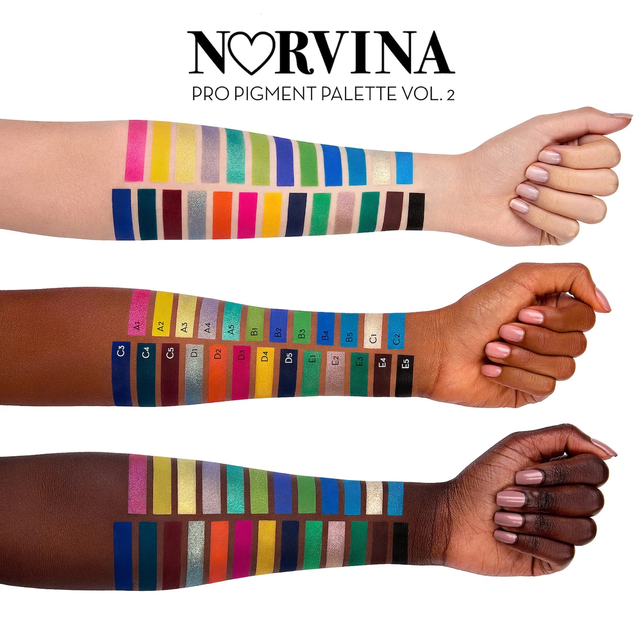 Anastasia Beverly Hills Norvina Pro Pigment Palette Vol. 2 - photo 2