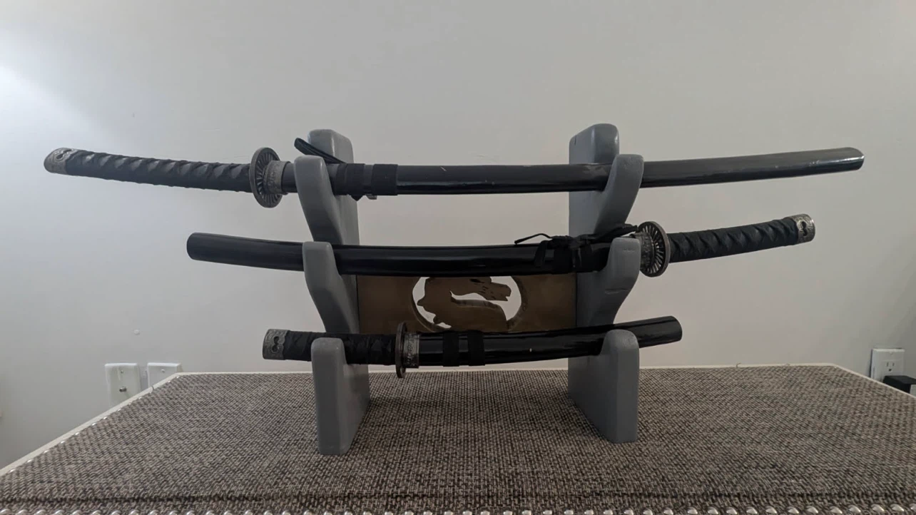 Mortal Kombat Katana Sword Set with Display Stand