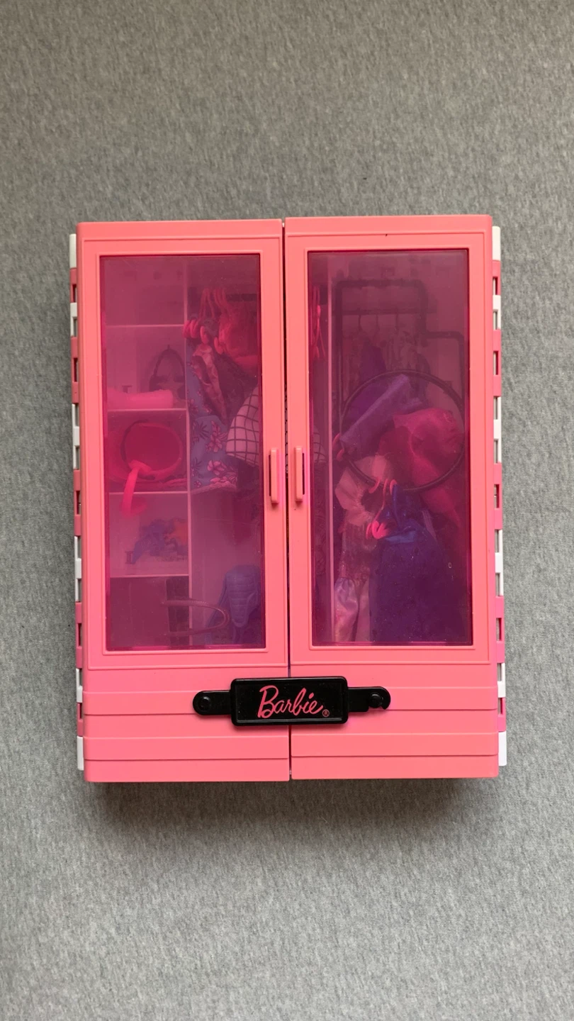 Barbie Doll Wardrobe Closet Full of Fashion Accessories