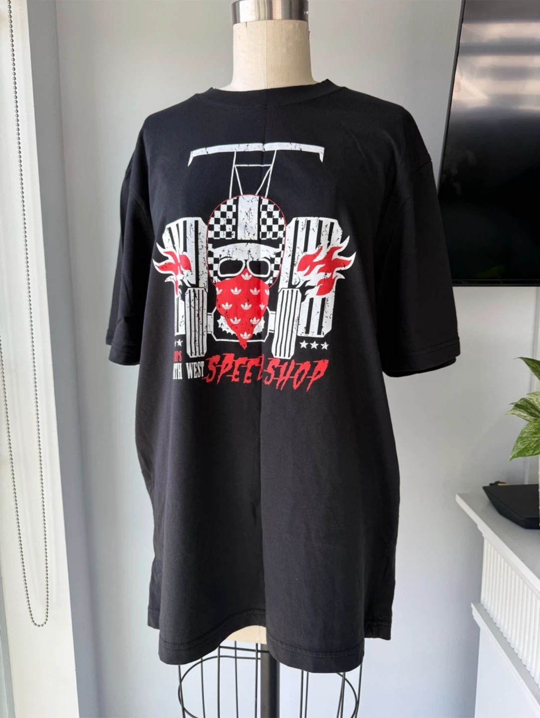 Adidas Speed Shop Graphic T-Shirt L/G