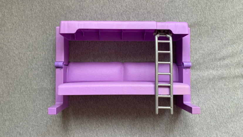 Barbie Dream House Furniture - Bed, Couch / Bunks & Fridge - photo 2