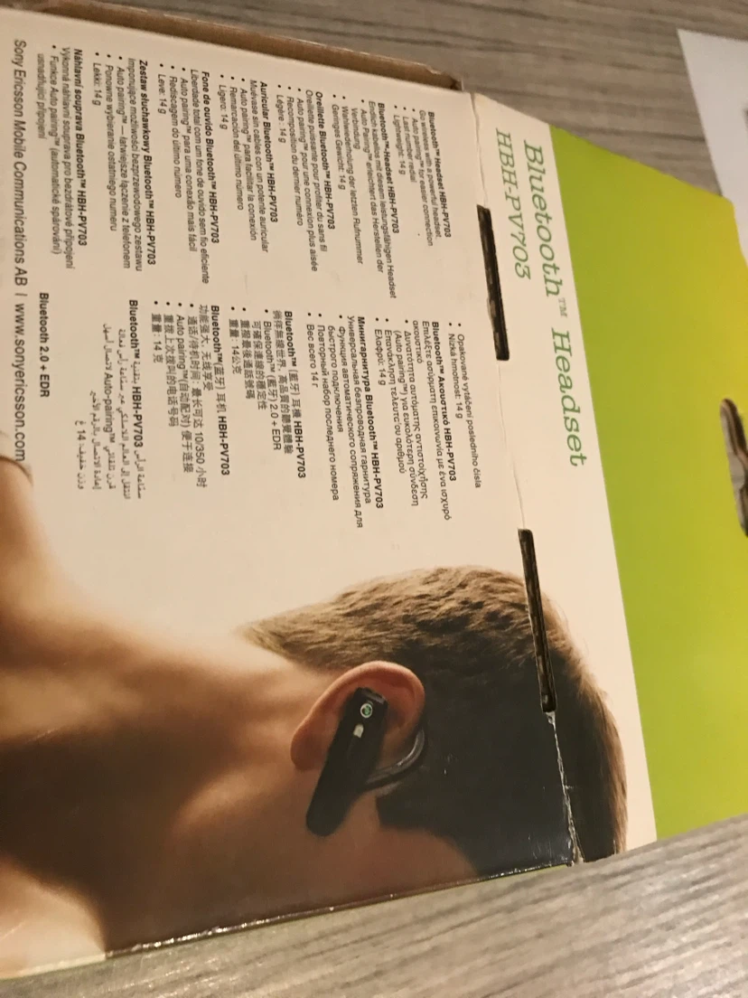 Sony Ericsson HBH-PV703 Bluetooth Headset - photo 3