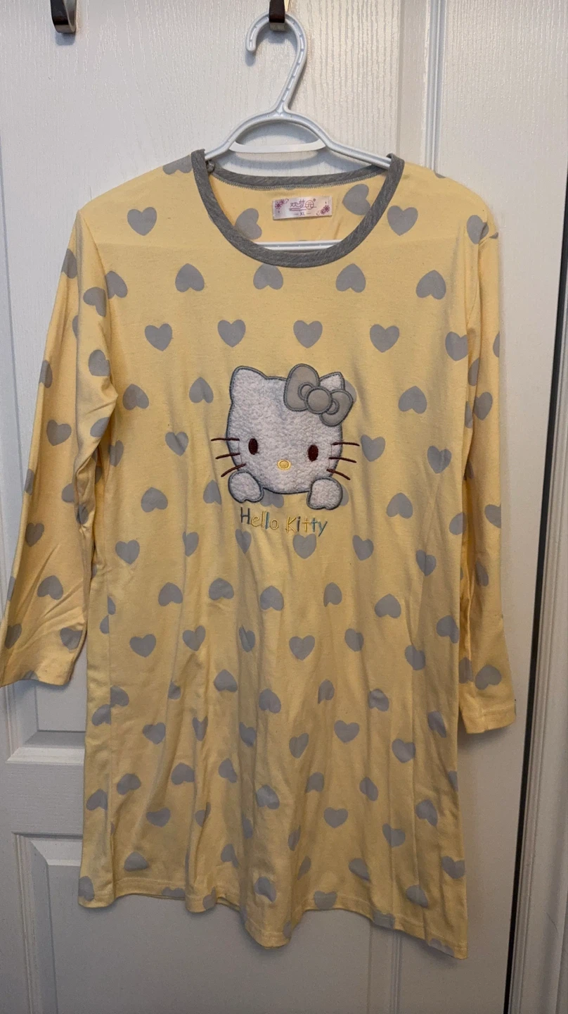 100% Cotton Hello Kitty Nightgown