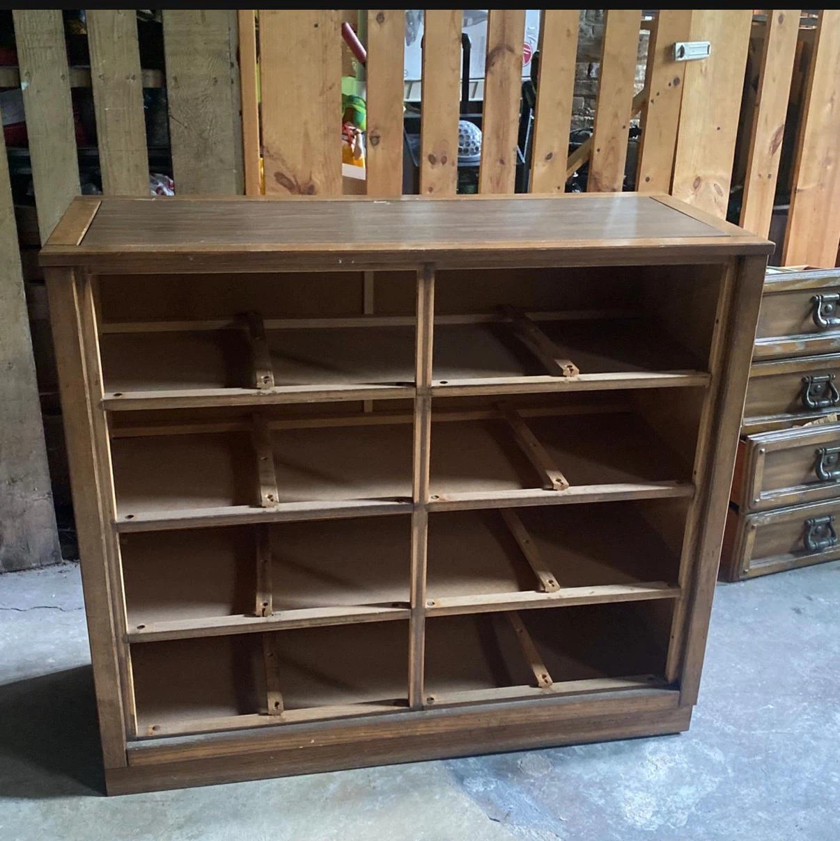 Vintage Wooden Dresser Chest of Drawers - photo 2
