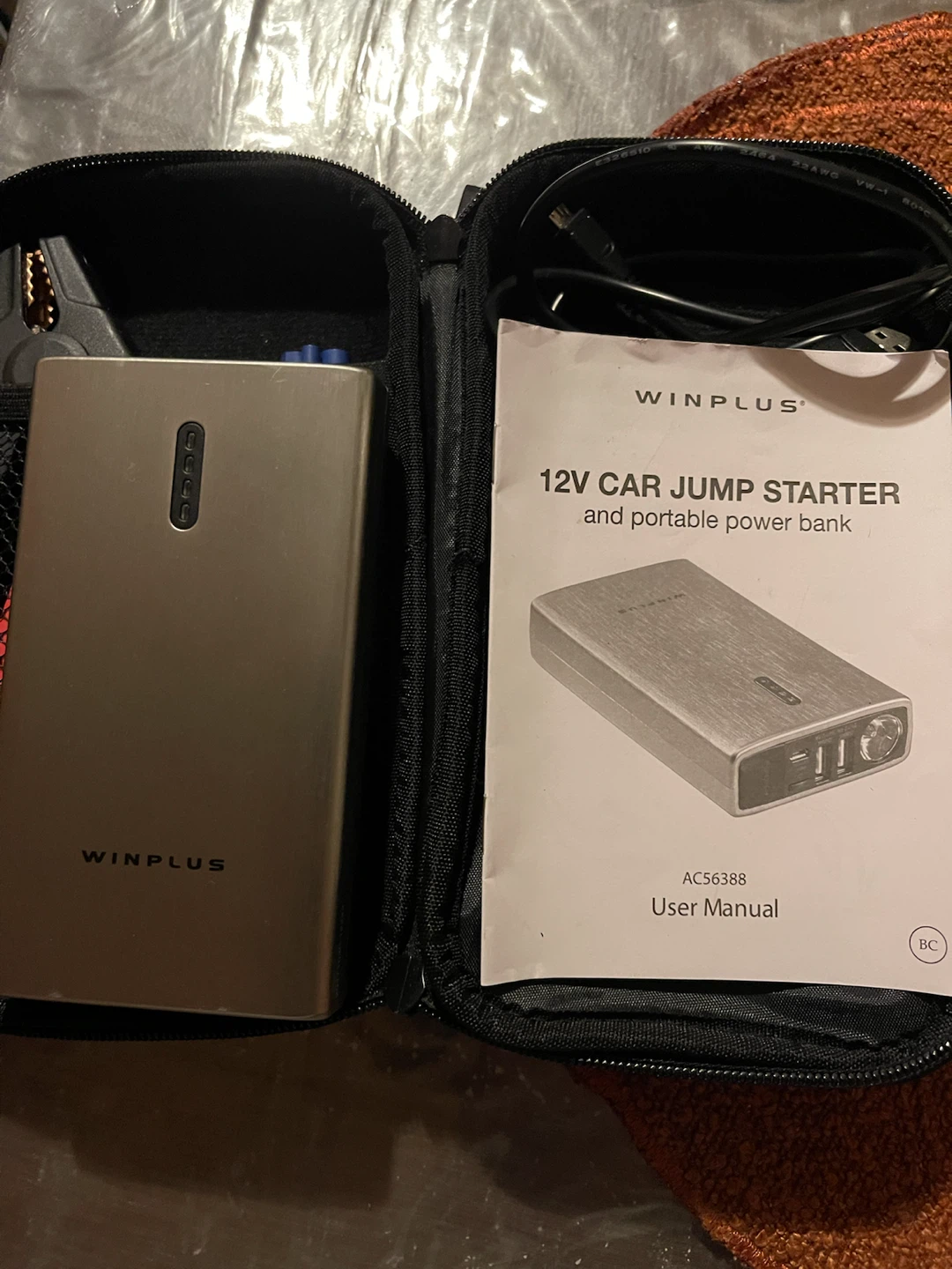Winplus Portable Car Jump Start & Power Bank