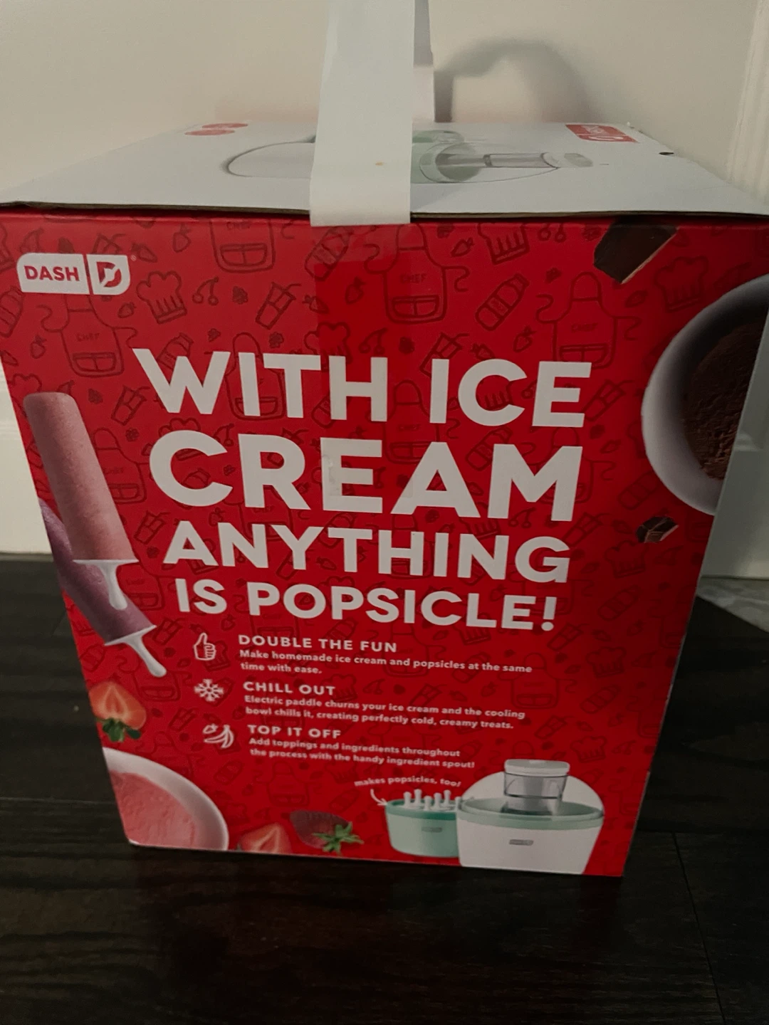 New Dash Everyday Ice Cream Maker & Popsicle Maker - photo 2