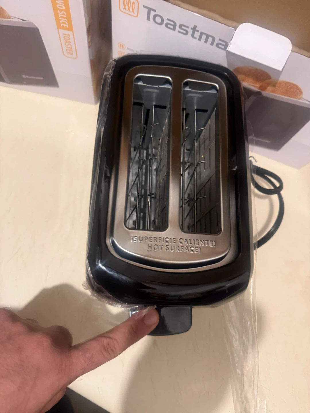 Toastmaster 2-Slice Cool Touch Toaster - Black - photo 4