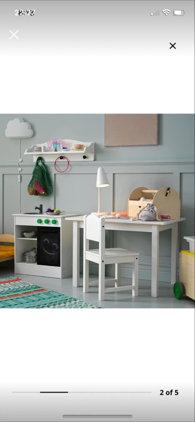 Free chairs and IKEA SUNDVIK Children's Table