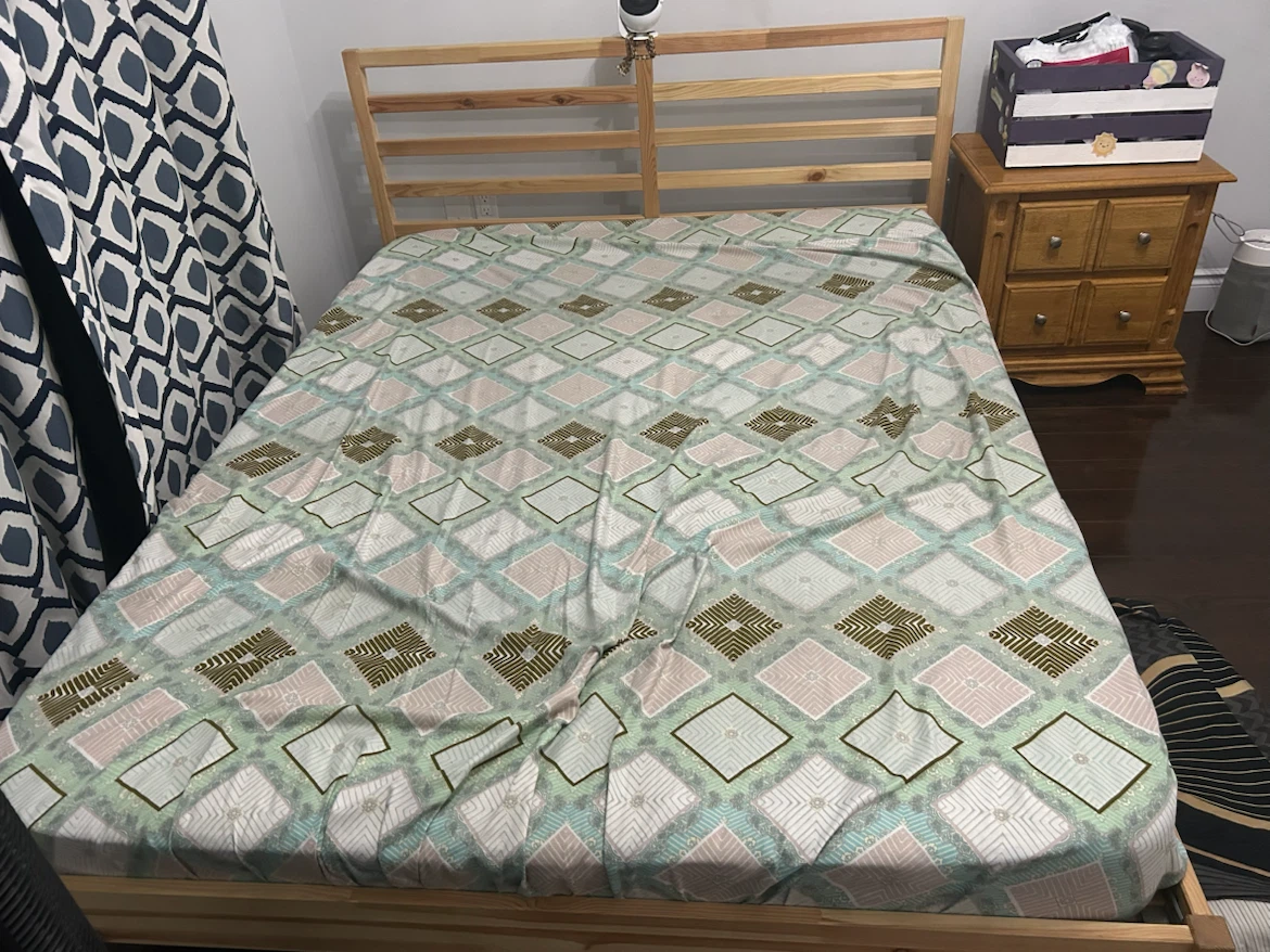 TARVA 290.077.94 IKEA Wooden Bed Frame with mattress - photo 2