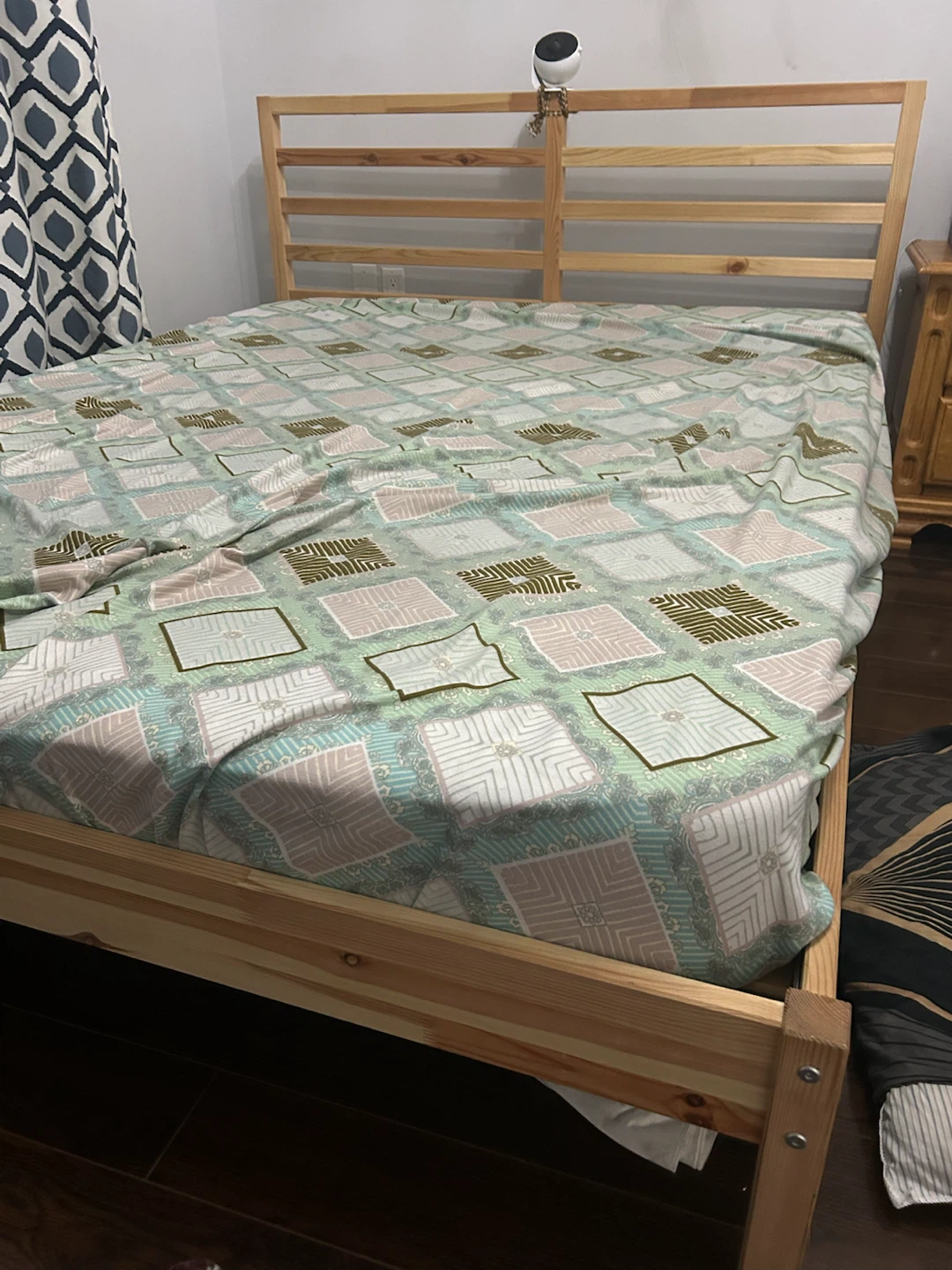 TARVA 290.077.94 IKEA Wooden Bed Frame with mattress - photo 3