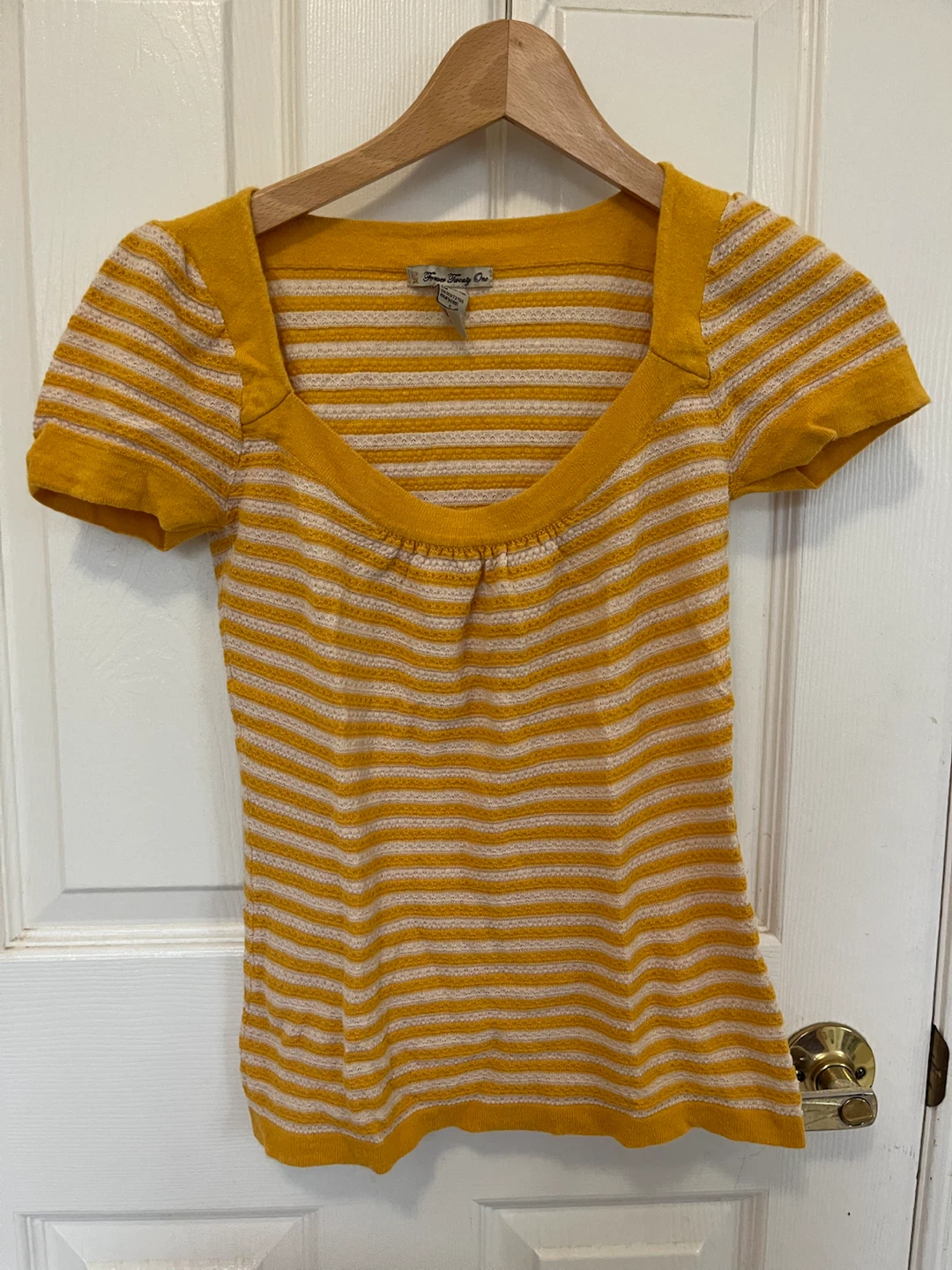 Vintage Forever 21 Striped Top Size S
