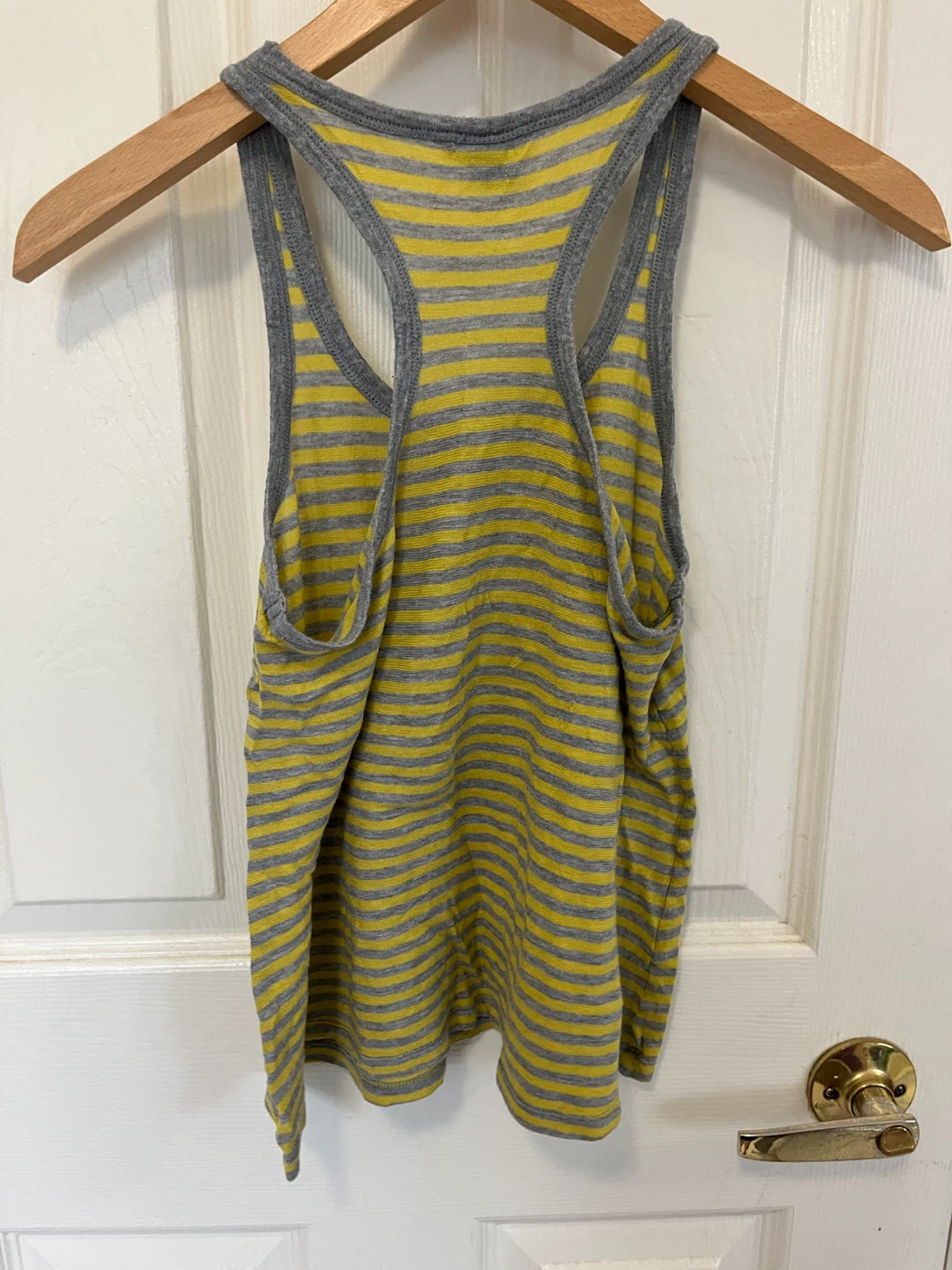 Club Monaco Striped Tank Top - Yellow/Grey - photo 2