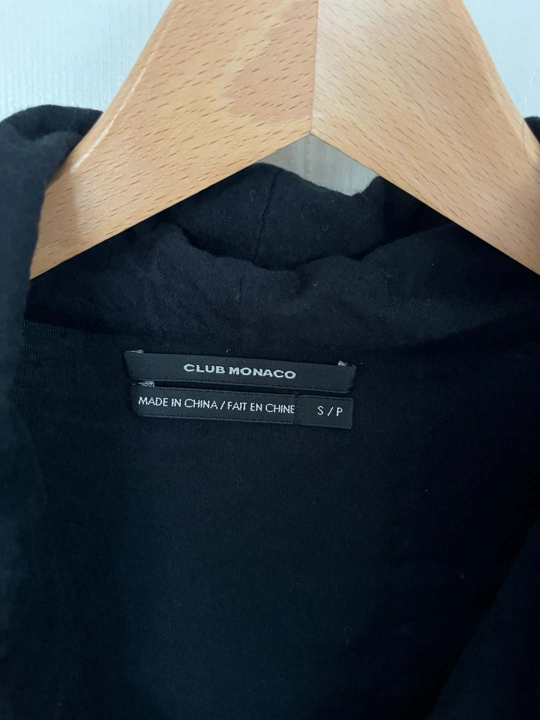 Club Monaco Black Cowl Neck Long Sleeve Top Size S - photo 3