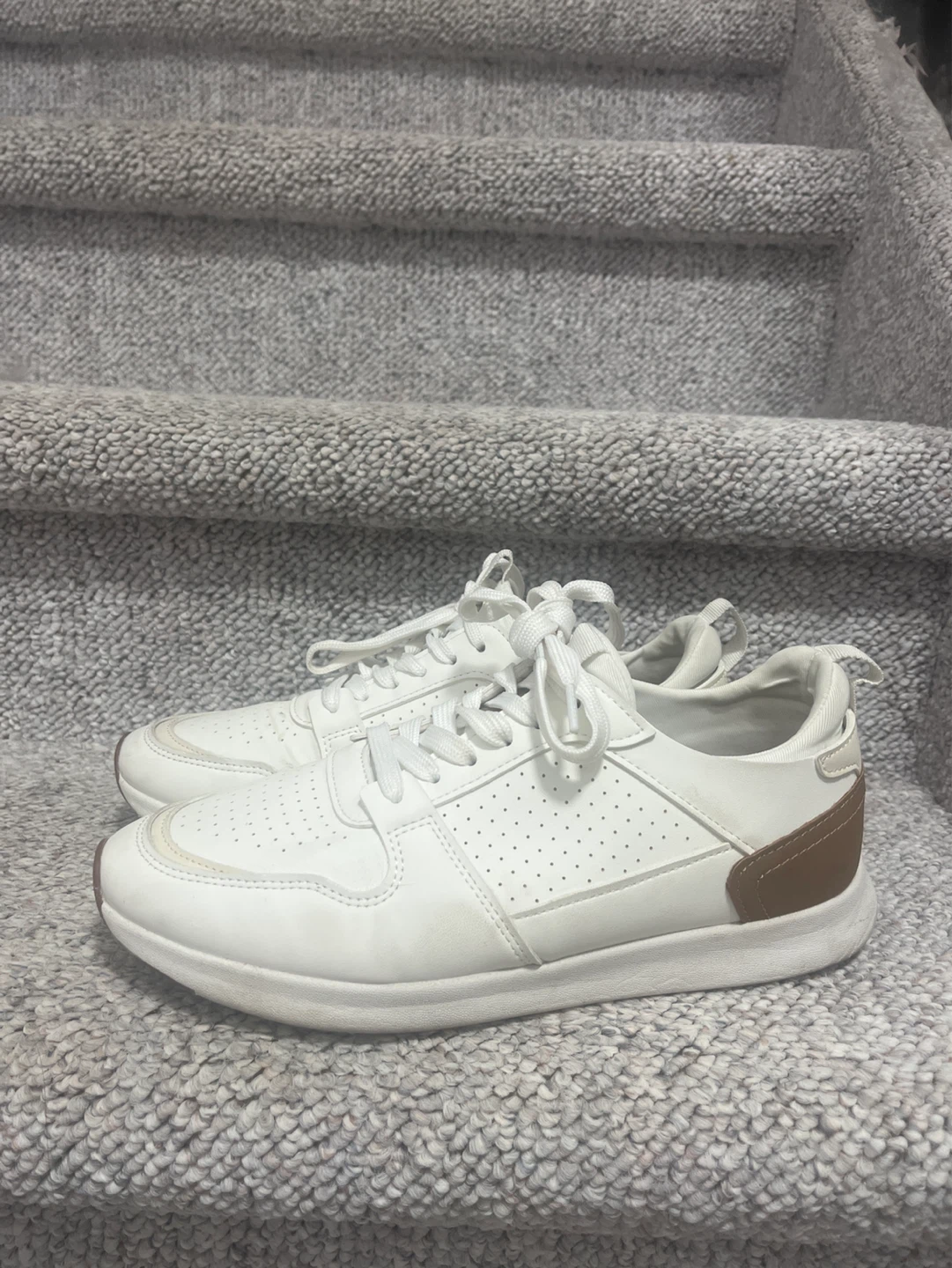 White Leather Sneakers