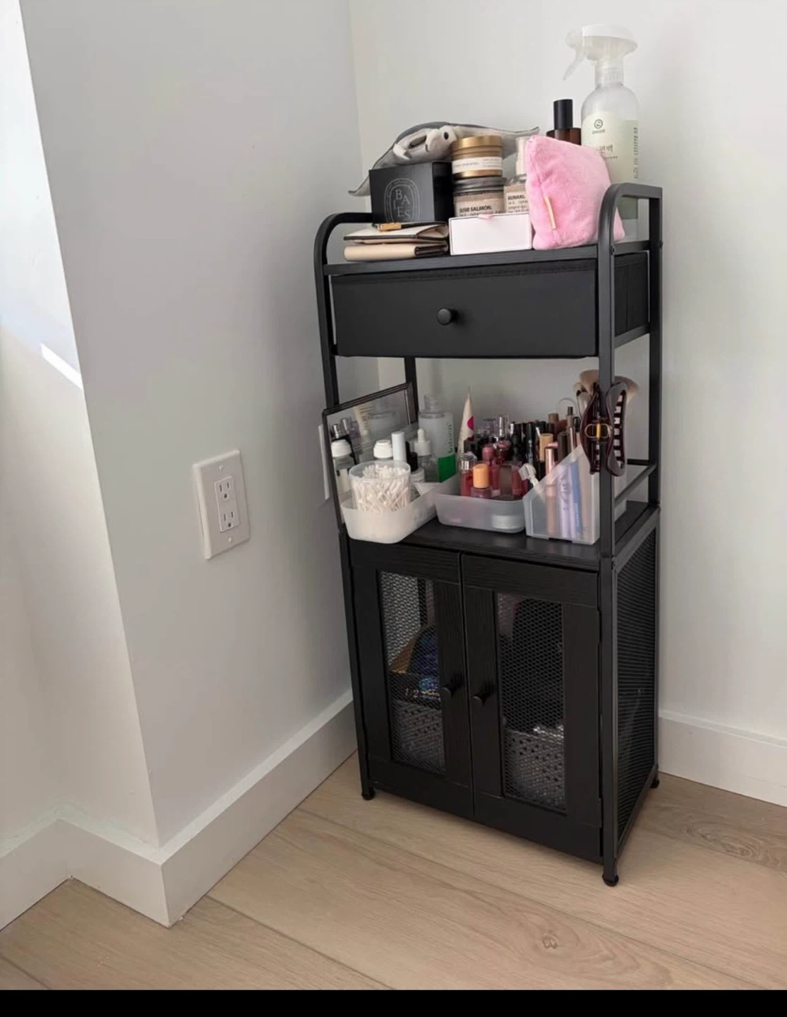Storage Cabinet - Black