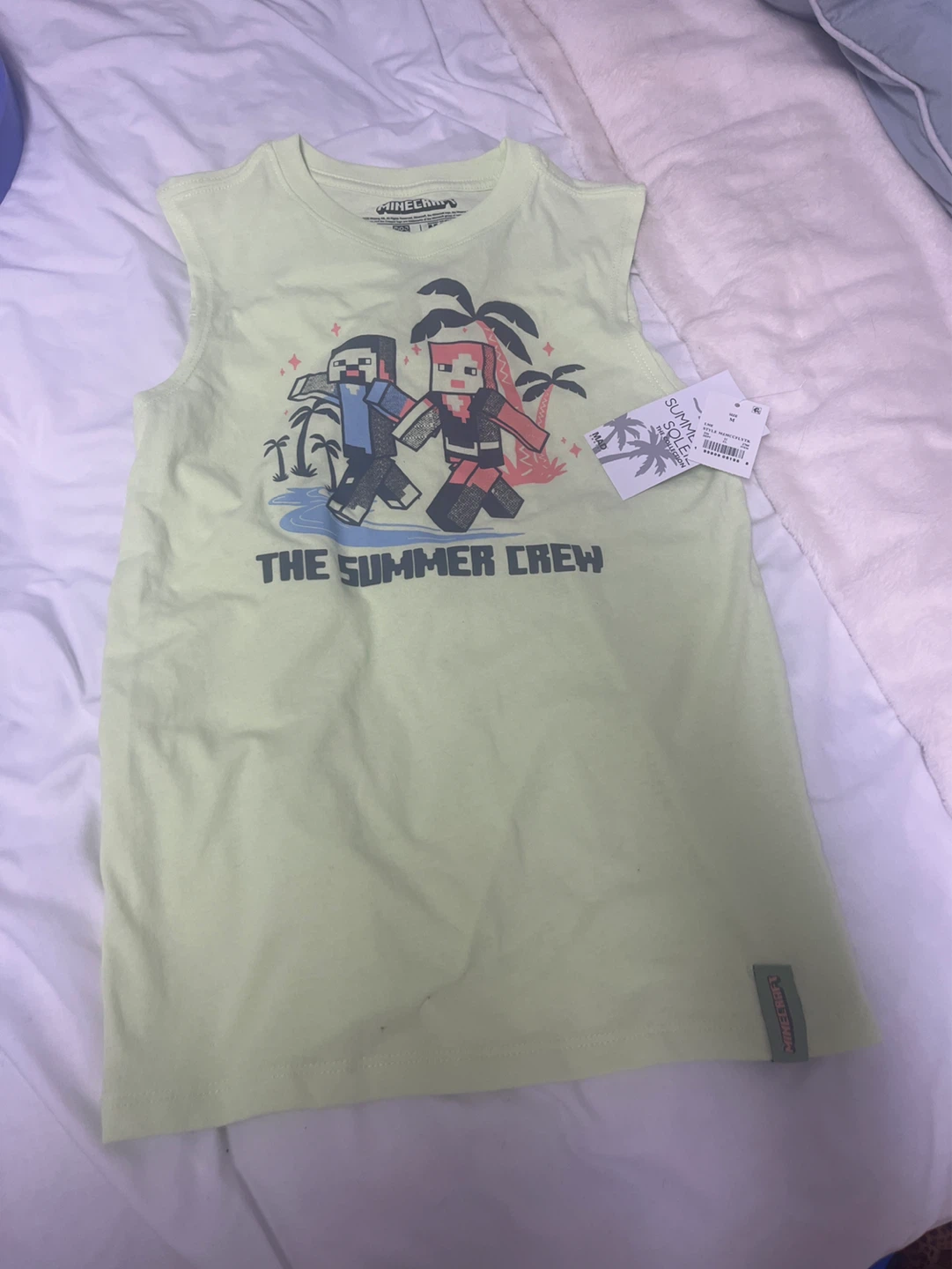 Minecraft "The Summer Crew" Sleeveless Shirt