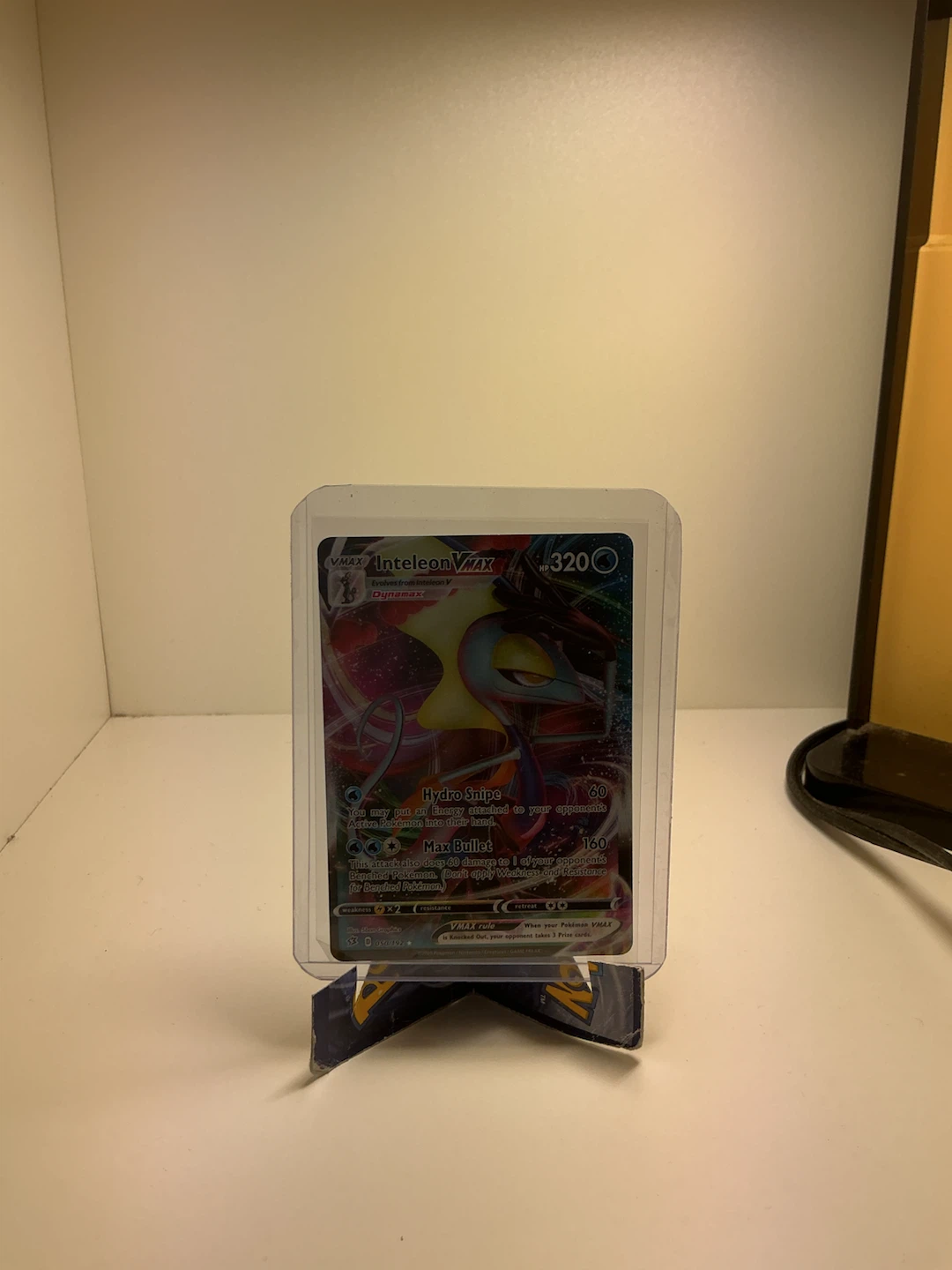 Inteleon VMAX 050/192 Rebel Clash Pokémon Card NM