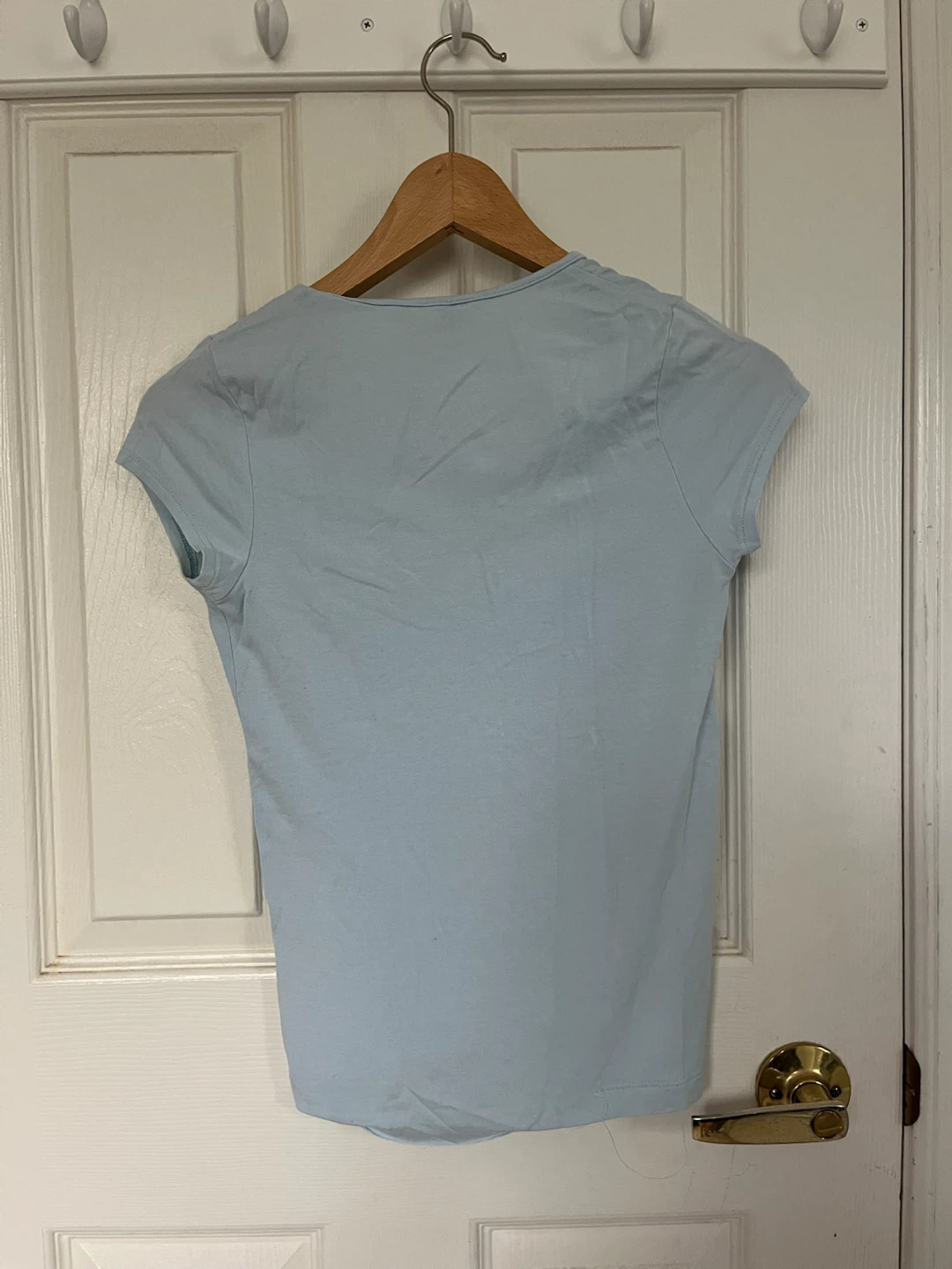 Banana Republic Light Blue V-Neck T-Shirt - photo 2