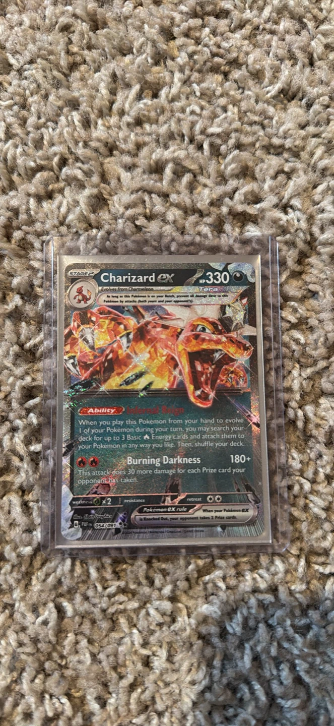 Charizard ex Pokémon Trading Card 054/091