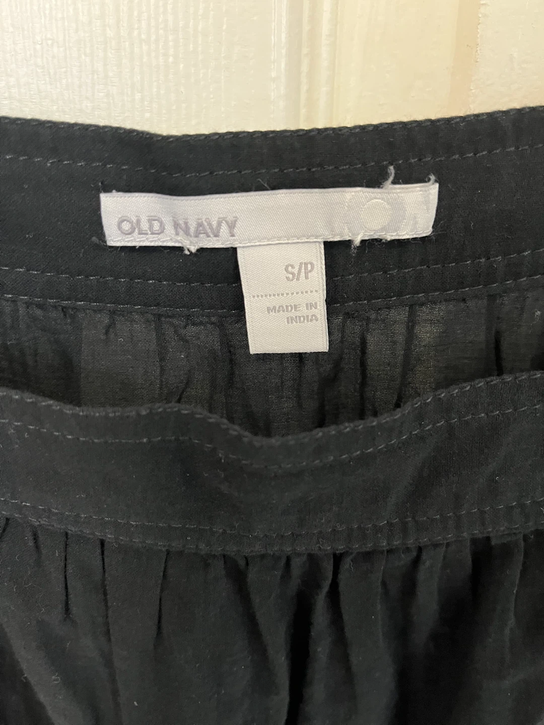 Old Navy Black Square Neck Puff Sleeve Top - photo 3