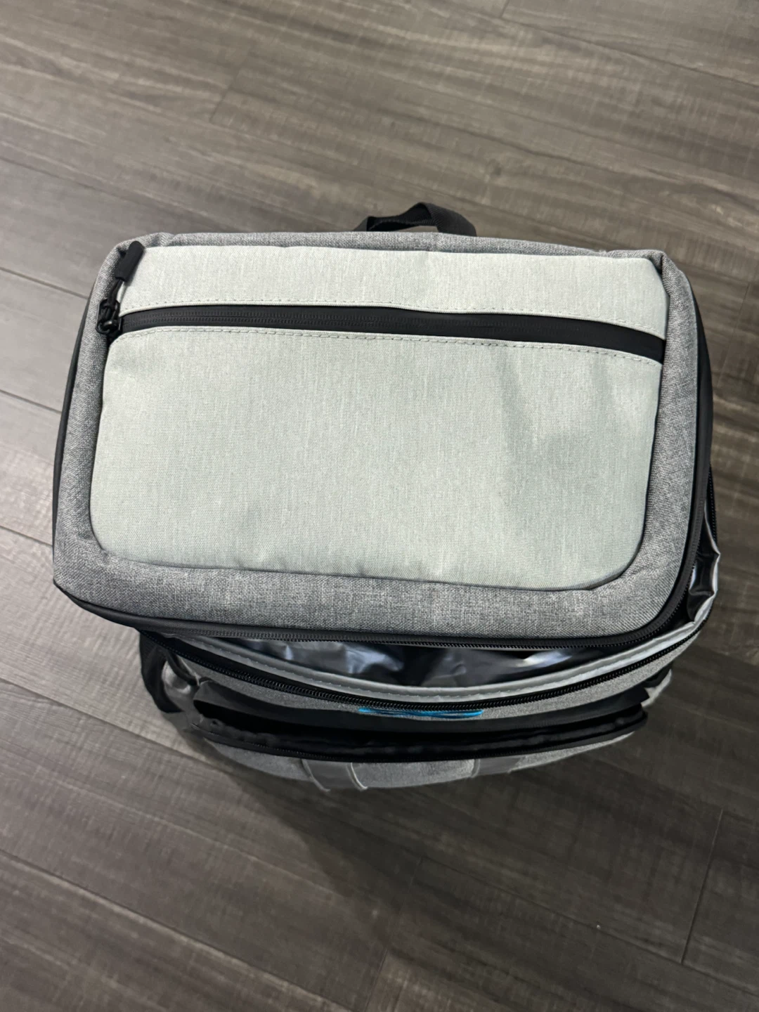 Grey Insulated Cooler Bag Backpack - photo 3