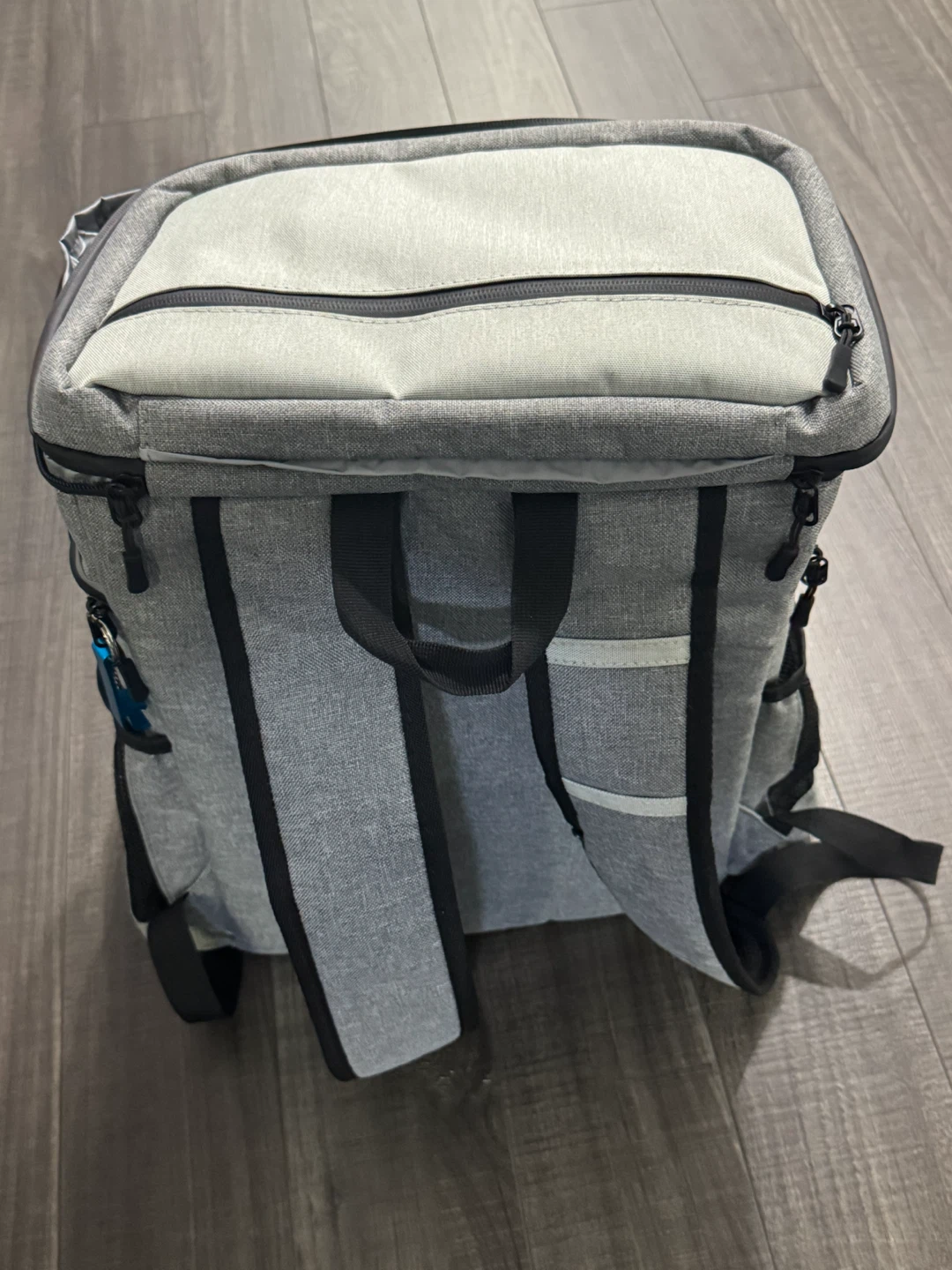 Grey Insulated Cooler Bag Backpack - photo 4