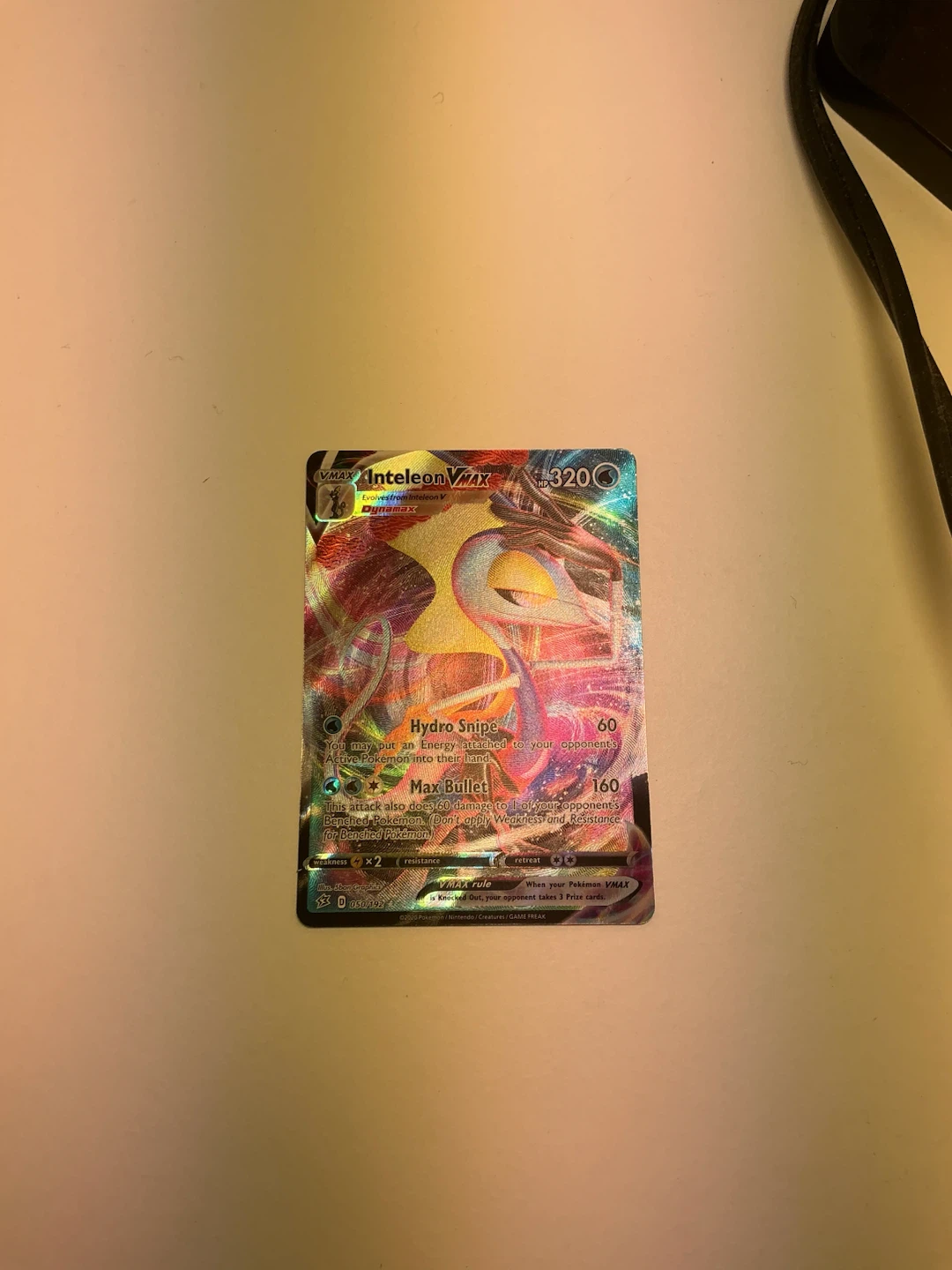 Pokemon Card - Inteleon VMAX - photo 2