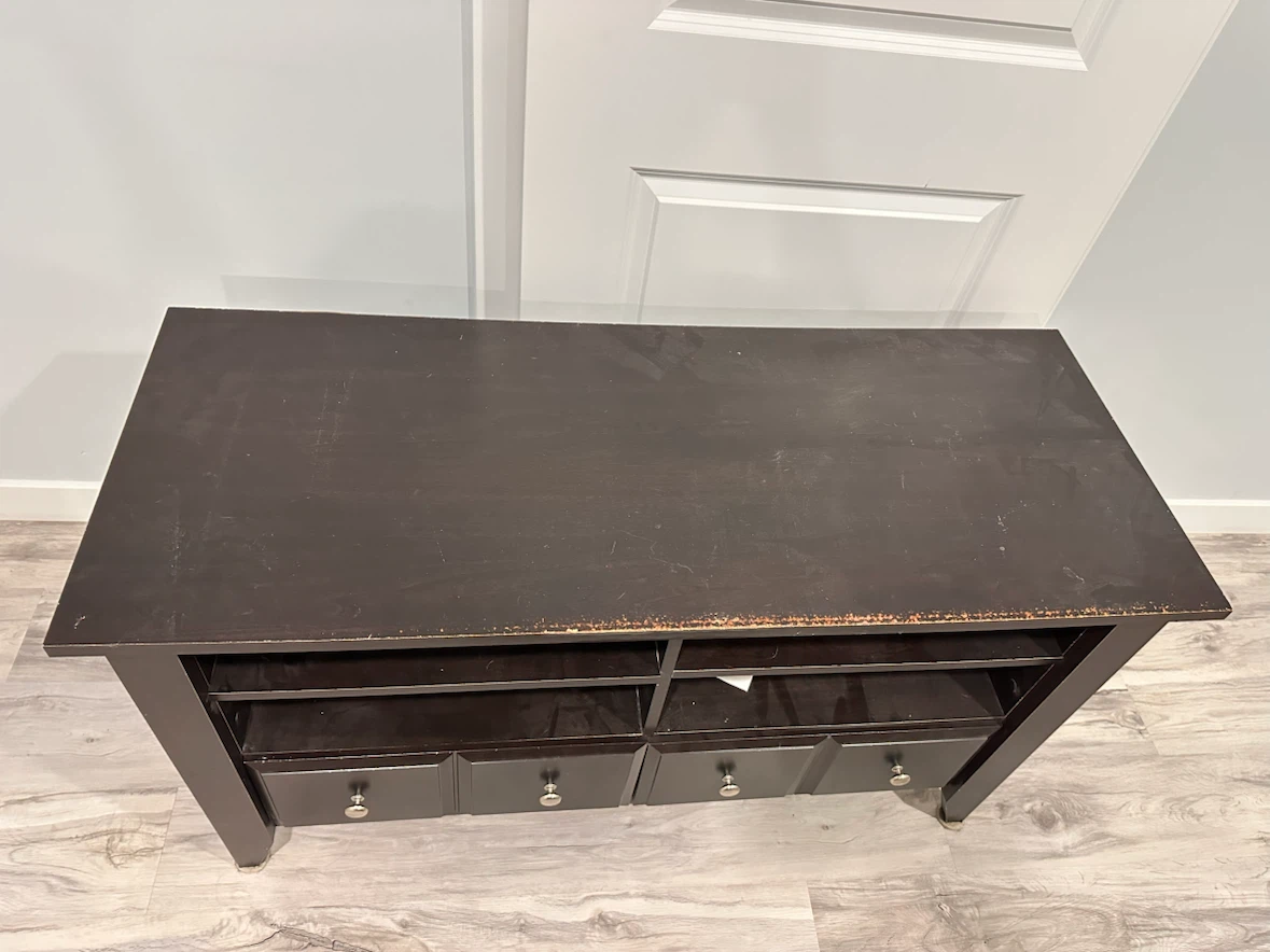 Wood TV Stand - photo 2
